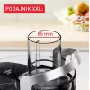 Tefal ZE660D10 Sokowirówka odśrodkowa 800 W Czarny/Srebrny