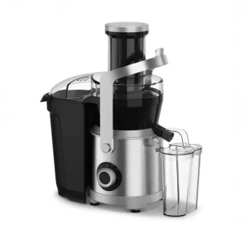 Tefal ZE660D10 Sokowirówka odśrodkowa 800 W Czarny/Srebrny