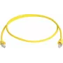 Telegärtner 100008943 kabel krosowy CAT 5e F/UTP RJ45 7,5m żółty, trudnopalny z ochroną przed zgięciem