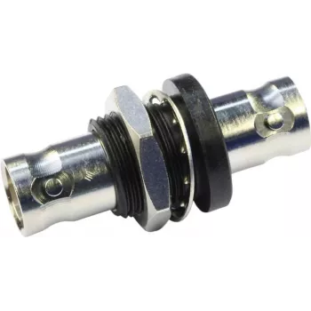 Telegärtner BNC adapter przelotowy gniazdo-gniazdo 50 Ohm do montażu panelowego J01004A1333