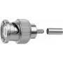 Złącze zaciskane BNC Telegärtner G01 50 Ohm, Crimp/Crimp, Professional, A0205, do RG-58 C/U, Belden YR23092, UG-1785/U, 5 szt.