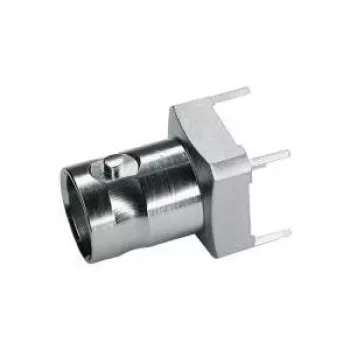 Telegärtner BNC Jack PCB Through-Hole 50 Ohm Z06 20mm Pin Length (J01001A1944)