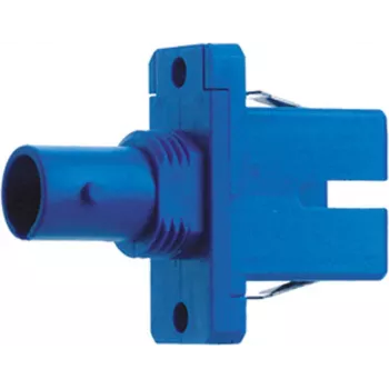Telegärtner hybrydowy adapter światłowodowy ST żeński do SC żeński wielomodowy niebieski J08082A0000