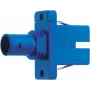 Telegärtner hybrydowy adapter światłowodowy ST żeński do SC żeński wielomodowy niebieski J08082A0000