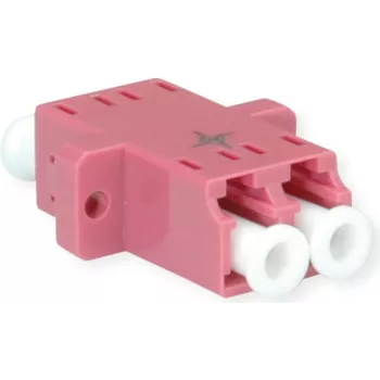 Telegärtner J08071A0052 złącze LC wielomodowe OM3/OM4 simplex, fioletowe