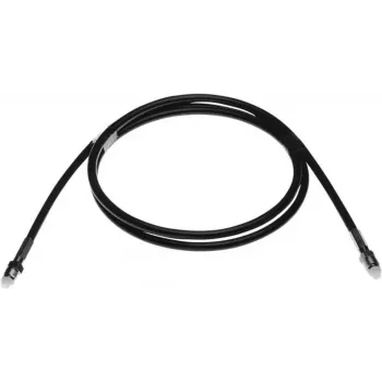 Telegärtner L00010A0392 1m kabel koncentryczny FME męski do FME męski RG174, czarny
