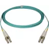 Kabel światłowodowy patchcord Telegärtner LC do LC Multimode OM3 Duplex, 2m, Aqua L00871A0006
