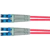 Telegärtner kabel światłowodowy LC-LC OM4 duplex, 2m, fioletowy 100011327
