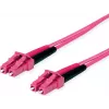 Telegärtner kabel światłowodowy LC-LC OM4 duplex, 2m, fioletowy 100011327