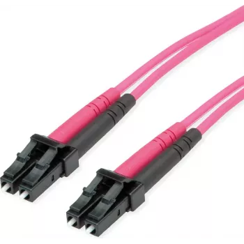 Telegärtner kabel światłowodowy LC-LC OM4 duplex, 2m, fioletowy 100011327