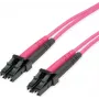 Telegärtner kabel światłowodowy LC-LC OM4 duplex, 2m, fioletowy 100011327