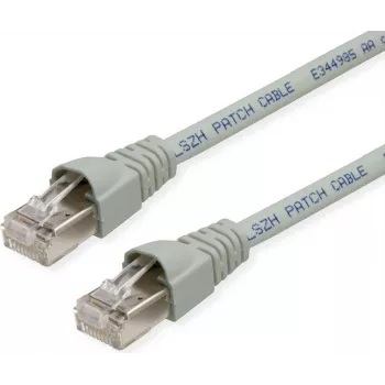 Kabel krosowy Telegärtner MP8 FS 600 Cat.7 S/FTP, RJ-45 do RJ-45, 4 m, szary