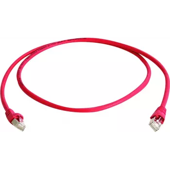 Telegärtner MP8 FS 600 kabel krosowany RJ-45 męski do RJ-45 męski 2 m SFTP Cat.7 czerwony