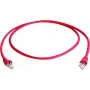 Telegärtner MP8 FS 600 kabel krosowany RJ-45 męski do RJ-45 męski 2 m SFTP Cat.7 czerwony
