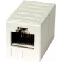 Łącznik sieciowy Telegärtner RJ45 żeński-żeński Cat.6A ekranowany, Alpine White J00029A0062