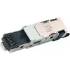 Telegärtner STX IP20 wtyk RJ45 Cat.6 AWG22-26, beznarzędziowe zarabianie w terenie, kod kolorystyczny T568B, ekranowany, 10G J80026A0046