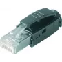 Telegärtner STX RJ45 Wtyk Cat.5e 8P8C Zaciskany Złącze, Przezroczysty, 1 szt. J80026A0001