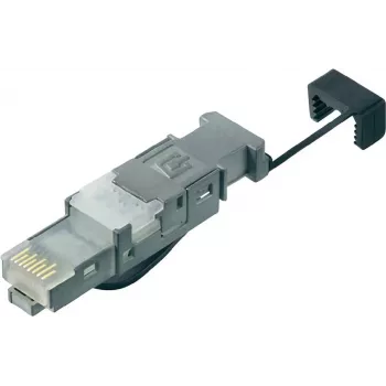 Telegärtner STX wtyk RJ45 Cat.6 ekranowany bez narzędzi do montażu w terenie dla AWG 22-26, średnica kabla 5,5-8,5mm, 1 sztuka J80026A0003