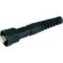 Telegärtner STX V1 zestaw wtyków RJ45, wariant plastikowy 1, prosty, 8P8C, ekranowany, czarny, 1 sztuka