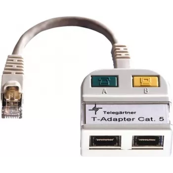 TELEGÄRTNER T-Adapter Cat5e do 100Base-T/ISDN RJ45 Splitter (J00029A0013)
