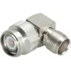 Telegärtner TNC Wtyk do TNC Gniazdo Adapter, 50 Ohm, Prosty, Nikiel/Złoto, DC-11 GHz