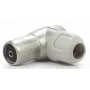 Televes 4131 Angled IEC TV Socket with FM and SAT Outputs