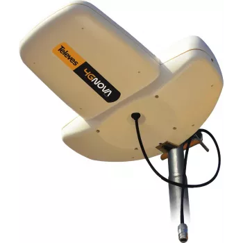 Televes 4GNOVA Zewnętrzna antena kierunkowa LTE/4G/5G, 7 dBi, 1,7-2,7 GHz, SMA, IP53