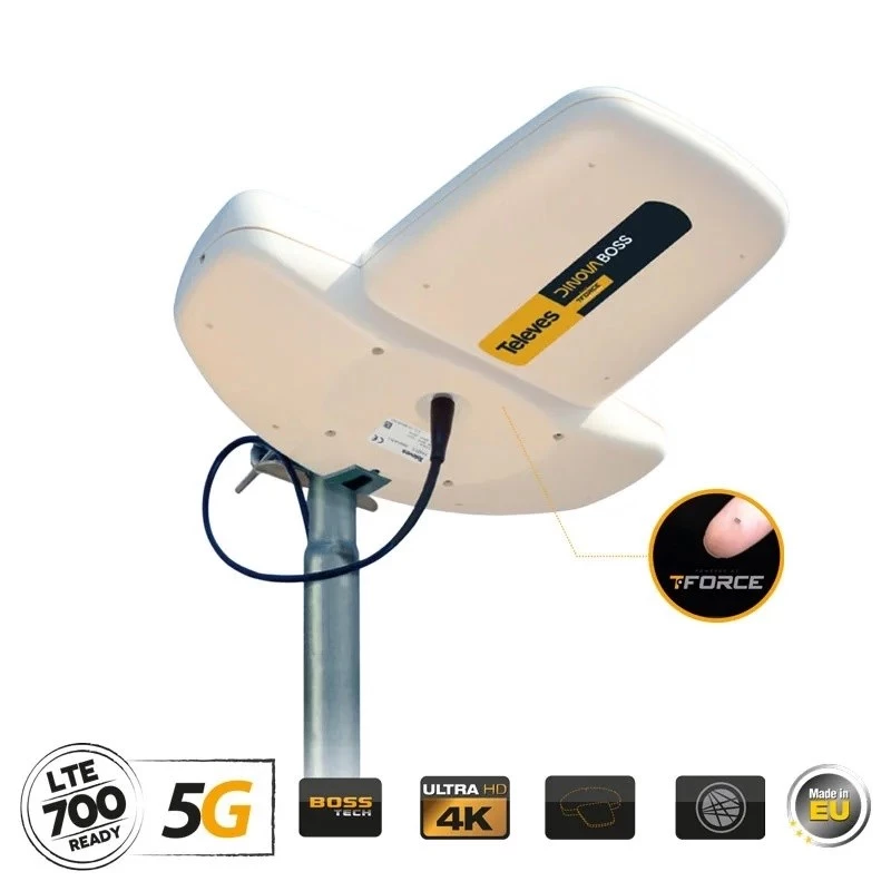 TELEVES DINOVA BOSS Antena zewnętrzna DVB-T/T2 (144021)