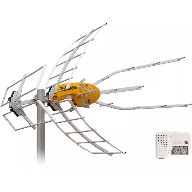 TELEVES Ellipse Mix BIII/UHF (LTE700) Antena TV z technologią BOSS - Ref. 148821