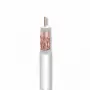 Televes T-100plus Kabel koncentryczny 1 m PVC klasa Eca 75 Ohm