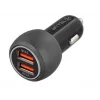 Tellur Dual USB Car Charger With QC 3.0, 6A Black
