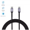 Tellur Type-C To Type-C Cable 3A 60W 1m Black