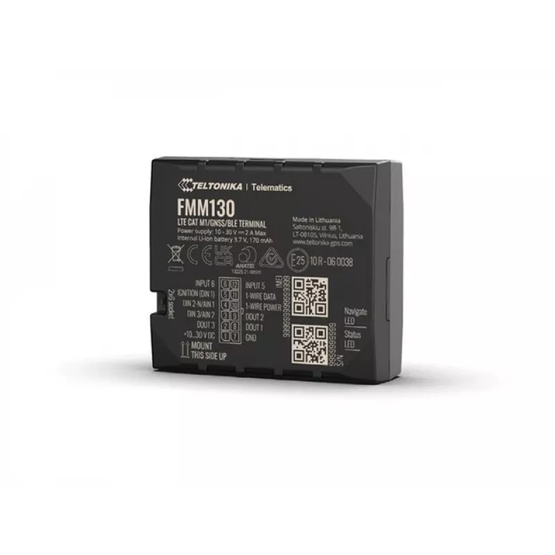 Teltonika FMM130 Sort GPS Tracker