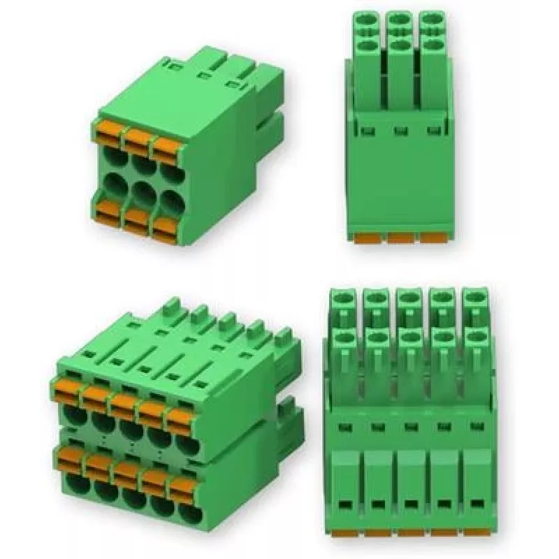 Zestaw wtyczek Teltonika PR5MEC15, 2x5 pin, 2x3 pin, 300V