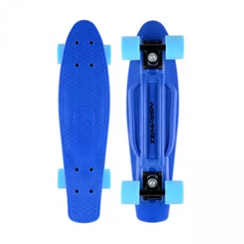 Tempish Buffy T Complete Skateboard, 31 inch Double Kicktail, 9-Ply Maple, ABEC 7, Blue