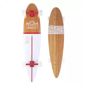 Tempish Flow 42 Longboard - 42-calowa deska typu Drop-Through z klonu kanadyjskiego, kółka 70mm 80A, łożyska ABEC 7