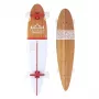Tempish Flow 42 Longboard - 42-calowa deska typu Drop-Through z klonu kanadyjskiego, kółka 70mm 80A, łożyska ABEC 7