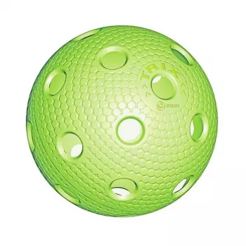Tempish TRIX Piłka do floorballu Zielona 72mm 23g 26-otworowa PE Treningowa Meczowa
