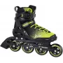 Tempish WOX Wrotki inline Green/Black EU 45 - Wrotki fitness z kołami 84mm i łożyskami ABEC 7