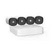 Zestaw do monitoringu Tenda 4-kamerowy PoE NVR K4P-4TR z dyskiem 4TB, kamery bullet 4MP, H.265+, IP67, noktowizja 30m