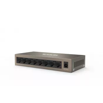 Tenda TEG1008M 8-portowy przełącznik sieciowy Gigabit Ethernet | 16Gbps metalowy desktop