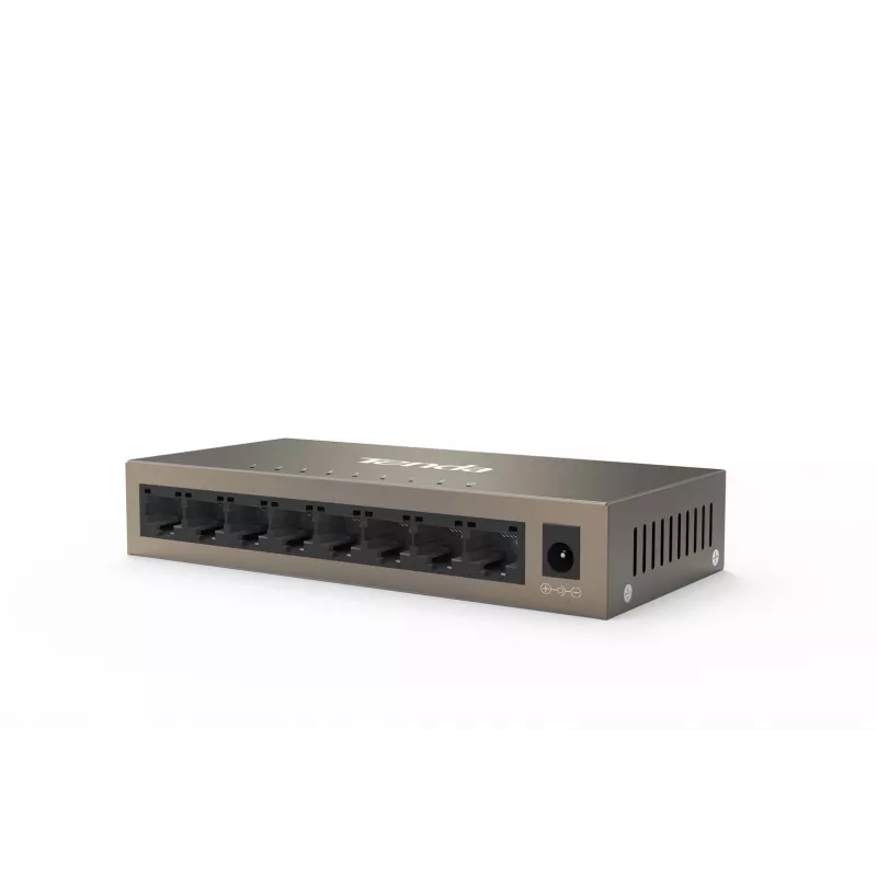 Tenda TEG1008M 8-portowy przełącznik sieciowy Gigabit Ethernet | 16Gbps metalowy desktop