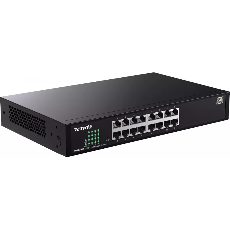 Tenda TEG2216D 16-Port Gigabit Ethernet Cloud Managed Switch