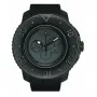 TENDENCE Gulliver Round Men's Quartz Watch 50mm Black Silicone Strap