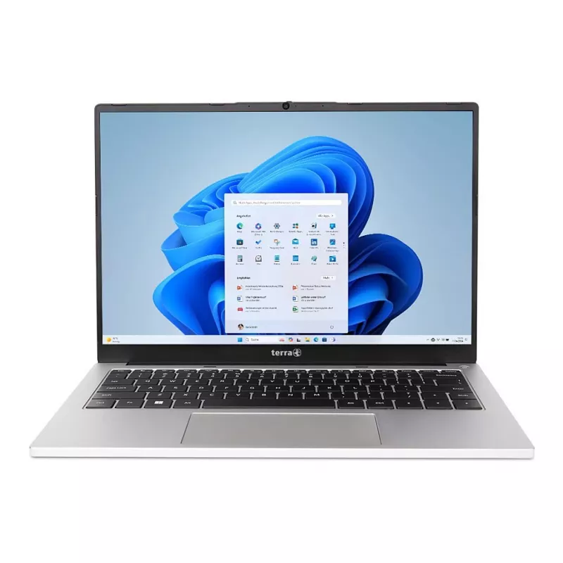 TERRA MOBILE 1410M 14.1 inch FHD IPS Laptop - Intel Core i5-1135G7, 8GB RAM, 250GB NVMe SSD, Windows 10 Pro, Wi-Fi 6, Backlit German Keyboard, Dark Grey