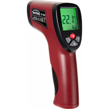 Testboy TV 329 Termometr na podczerwień 12:1 Optyka -50 do +550 °C Wyświetlacz LCD