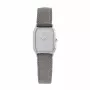 Zegarek TETRA Women 114 Quartz Analogowy 32mm Stal nierdzewna Siatka Różowe złoto