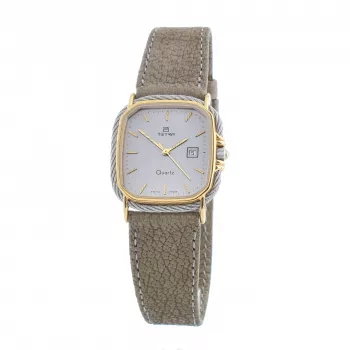 TETRA Women's 125-R-BRWN Manual Wind Watch 27.5mm Brown Cordovan