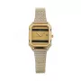 Zegarek damski TETRA Quartz Analog 129-1-A1 (23mm) - Czarny pasek skórzany, biała tarcza