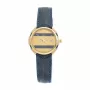 Zegarek damski TETRA 111-BL Niebieska tarcza Niebieski pasek skórzany 27mm